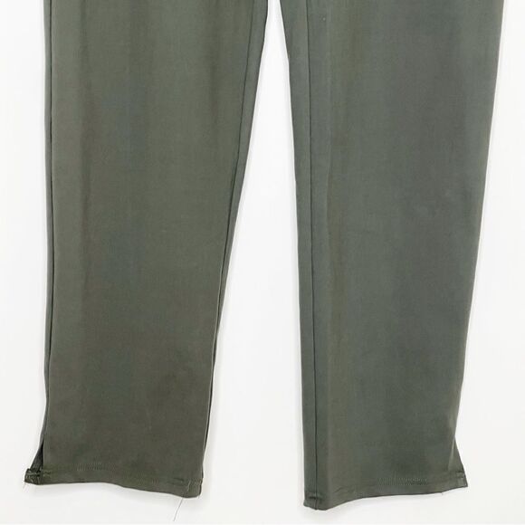 Joie High Rise Elastic Waist Drawstring Pull On Pants Olive Green Small - Picture 3 of 8